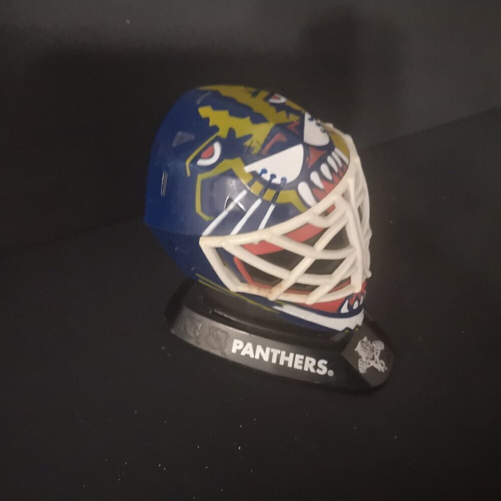 1996 #34 John Vanbiesbrouck McDonalds Replica Mini Goalie Mask Florida Panthers